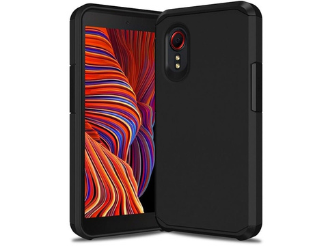 Matné puzdro Alogy Armor pre Samsung Xcover 5 Black