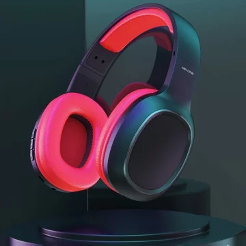 Bezdrôtové Bluetooth slúchadlá WK Design čierne (M8 čierne)