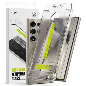 Загартоване скло Ringke Easy Slide 2 шт. для Samsung Galaxy S24 Ultra Clear