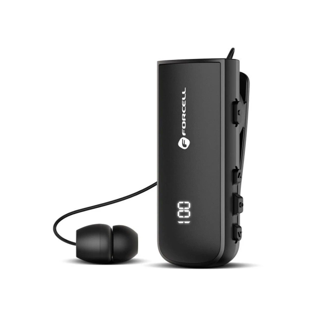Bezdrôtové Bluetooth 5.3 slúchadlá Forcell F-Audio Drive EarBud čierne