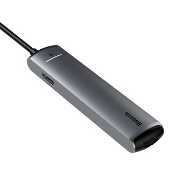 Adapter HUB 6w1 Baseus USB-C na 3x USB 3.0   HDMI   RJ45   USB-C PD