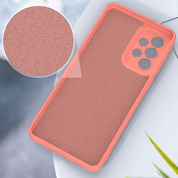 Etui ochronne do telefonu Alogy Thin Soft Case do Samsung Galaxy A53 / A53 5G Różowe + Szkło