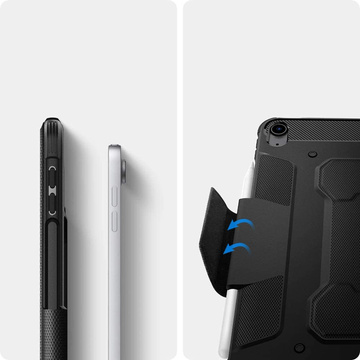Etui Spigen Rugged Armor Pro do Apple iPad Air 4 2020 / 5 2022 Black 