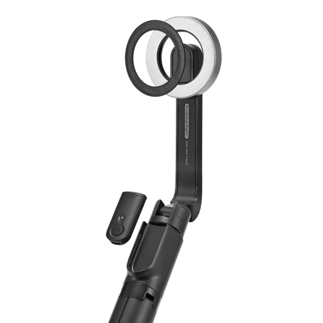Selfie Stick Spigen S580W MagSafe Bluetooth Phone Holder Photo Remote Control Black