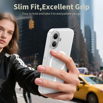 Etui do iPhone 17 Tech-Protect MagSlim MagSafe Biały Mat