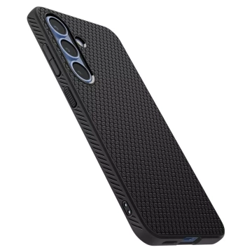 Захисний чохол Spigen Liquid Air для Samsung Galaxy S25, матовий, чорний