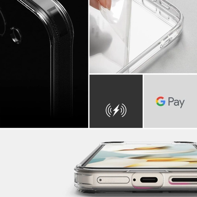 Google Pixel 9a Ringke Fusion Clear Protective Case