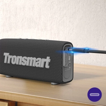 Tronsmart Trip Wireless Bluetooth 5.3 Lautsprecher Wasserdicht IPX7 10W Blau