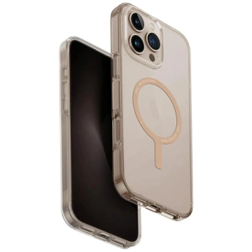 Etui do iPhone 16 Pro Max UNIQ Clario MagClick Złote Przezroczyste