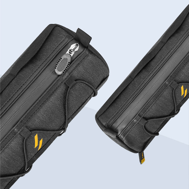 Alogy Fahrradtasche Radstange Fahrradtasche Wasserdichte Fahrradtasche 2,5 L Schwarz