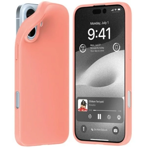 Mercury Soft Case for iPhone 16 Plus 6.7" Pink