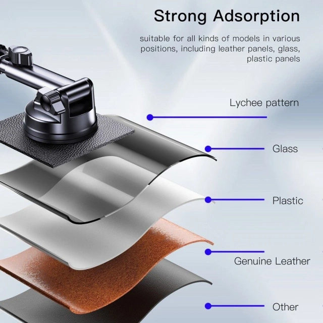 Forcell Magnetic Telescopic Car Holder 3in1 16cm