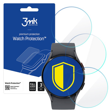 Glass Screen Protector x3 3mk Watch Protection Protector pro Samsung Galaxy Watch 5 40mm