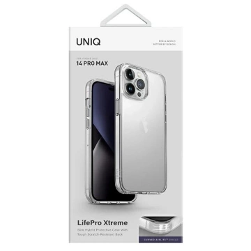 UNIQ pouzdro LifePro Xtreme iPhone 14 Pro Max 6,7" průhledné/křišťálově čiré