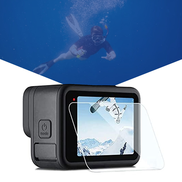 Camera glass and screens x5 3mk Hybrid Glass for GoPro Hero 9