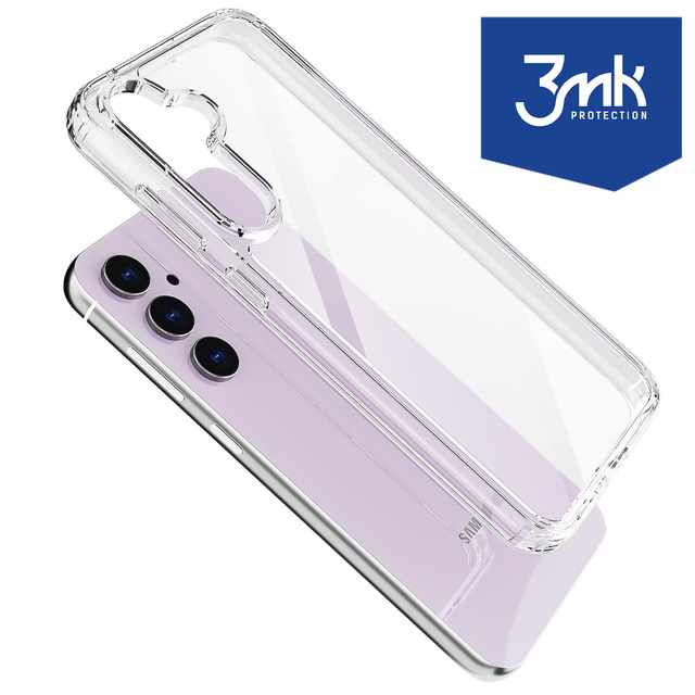 Etui do Samsung Galaxy S24+ Plus 3mk Armor Case Clear obudowa pancerne plecki przezroczyste