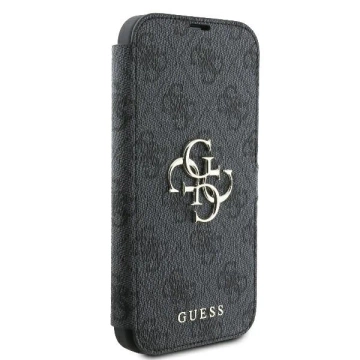 Guess GUBKP16M4GMGGR iPhone 16 Plus 6.7" czarny/black book 4G Metal Logo