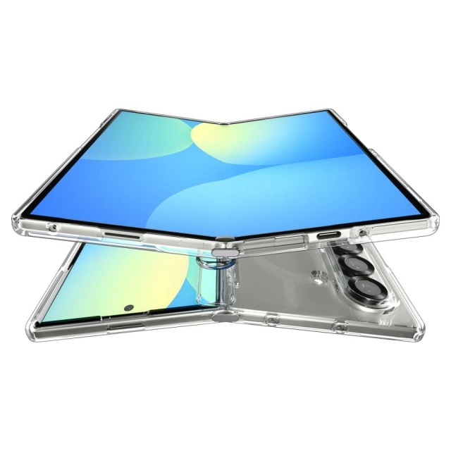 Etui Spigen Ultra Hybrid Pro MagSafe Galaxy Z Fold 7 Clear/White
