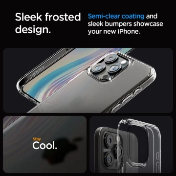 Etui Spigen Ultra Hybrid для Apple iPhone 15 Pro Frost Clear