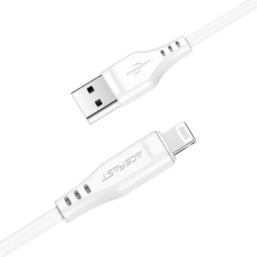 Acefast kabel MFI USB - Lightning 1,2m, 2,4A černý (C3-02 černý)