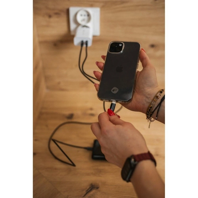 Kábel USB-C na USB-C 60W 2m Forcell C338 QC 4.0 PD pre 60W nabíjačky