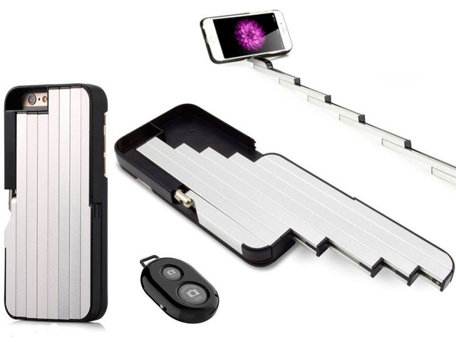 Handyhülle für Apple iPhone 6/7/8/SE 2020 Schutzhülle Selfie Case+Fernbedienung