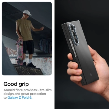 Etui Spigen Airskin pre Samsung Galaxy Z Fold 6 Aramid Black