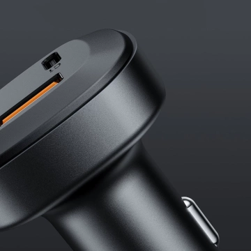 Acefast nabíječka do auta 66W 2x USB Type C / USB, PPS, Power Delivery, Quick Charge 4.0, AFC, FCP, SCP černá (B3 černá)