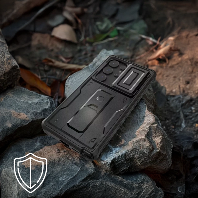 Захисний чохол для Samsung Galaxy S25 Ultra Tech-Protect Kevlar Cam чорний