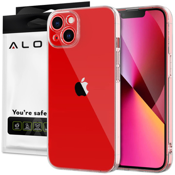 Armored Alogy Hybrid Case s krytom fotoaparátu pre Apple iPhone 13 Clear Glass