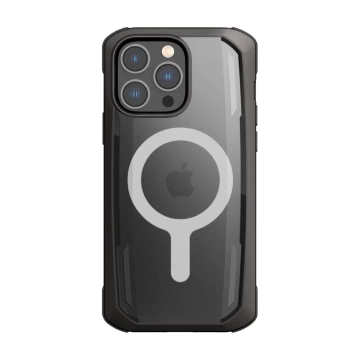 Raptic Secure Case pre iPhone 14 Pro s pancierovým krytom MagSafe čierny