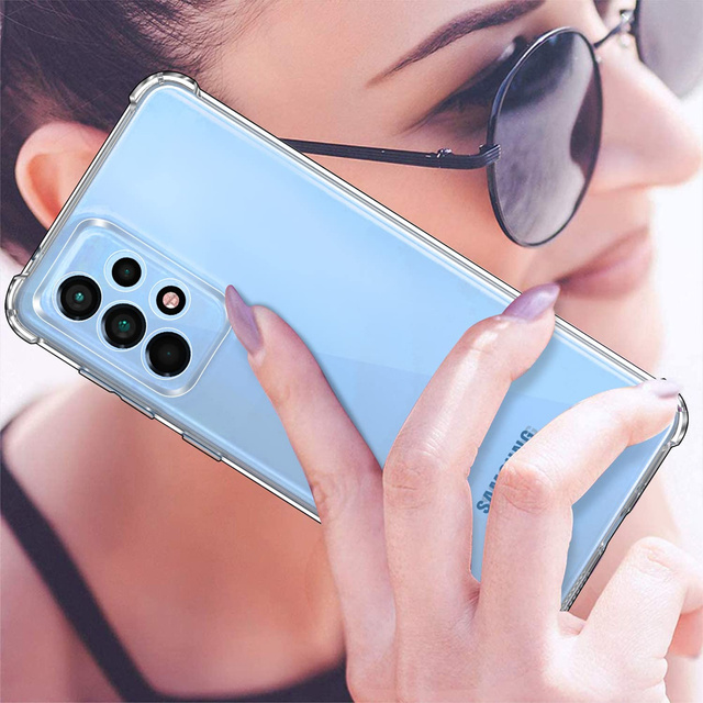 Stoßfestes Alogy Case für Samsung Galaxy A73 / A73 5G Klarglas