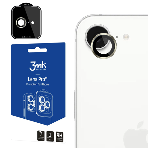 Szkło Hartowane na Obiektyw Aparatu do iPhone 16e Lens Protection Pro