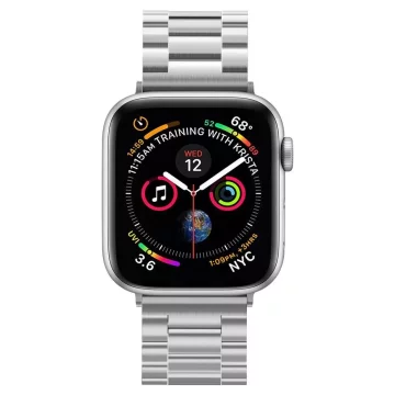 Apple hodinky Spigen modern fit remienok 4 / 5 / 6 / 7 / 8 / se / ultra (42 / 44 / 45 / 49 mm) strieborné