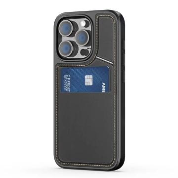 Etui do iPhone 16 Pro Dux Ducis Rafi II Mag MagSafe z RFID Czarne