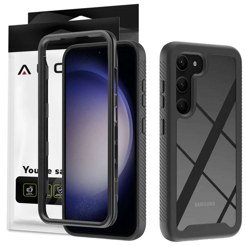 Etui pancerne Alogy Defense360 Pro + Screen Protector do Samsung Galaxy S23 Black