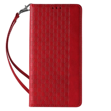 Magnet Strap Case Case pro iPhone 12 Pro Max Pouch Wallet Mini Lanyard Pendant Red