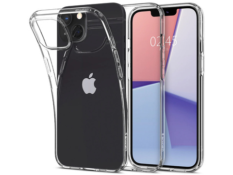 Etui obudowa Spigen Liquid Crystal für Apple iPhone 13 Crystal Clear