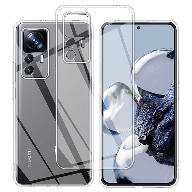 Alogy silikónové ochranné TPU puzdro pre Xiaomi 12T / 12T Pro Transparent