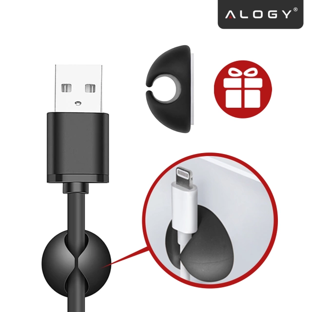 Držák telefonu do auta, okno, mřížka, kokpit, palubní deska, auto, auto, pro 7" telefon Alogy 3v1 Black Organizer