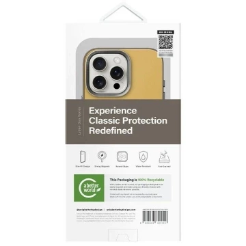 Etui do iPhone 16 Pro UNIQ Lyden DS Żółto-szare MagSafe