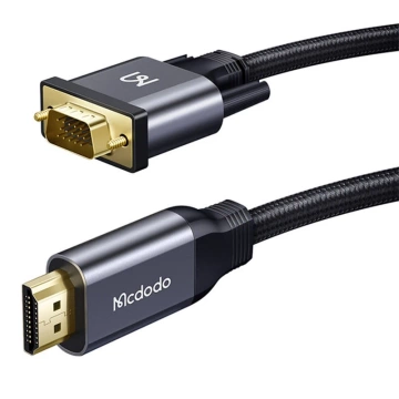 Адаптер Mcdodo CA-7770 HDMI на VGA, 2м (чорний)