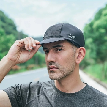 Rockbros 18230005001 Cycling Cap with Visor - Black