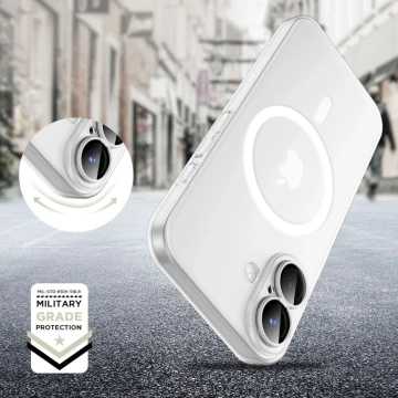 Etui do iPhone 16e Tech-Protect MagSlim MagSafe Matte Ice