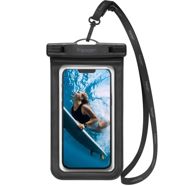 Spigen a601 universelle wasserdichte Hülle 2er-Pack schwarz