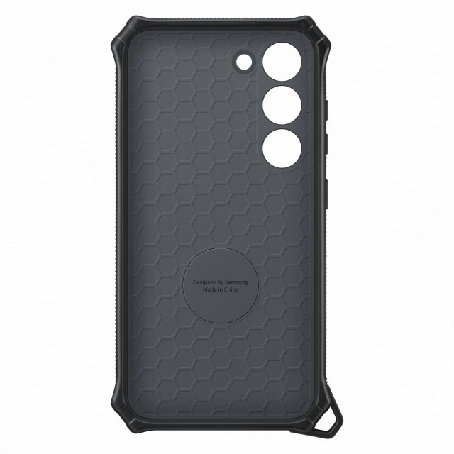 Захищений чохол Samsung Rugged Gadget Case для Samsung Galaxy S23 броньований чохол тримач кільця підставка сірий