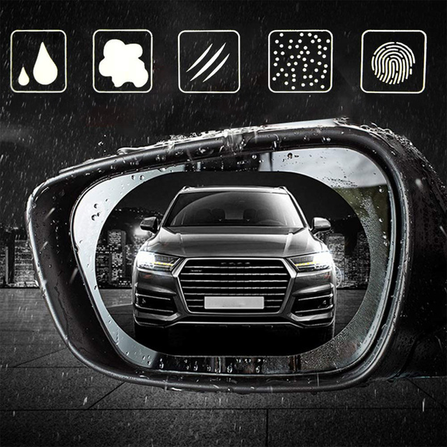 2x Nano Raincover Anti-Fog pre spätné zrkadlá auta 135x95mm