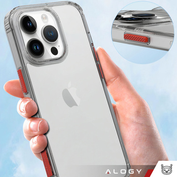 Alogy Protective Case Ochranný kryt pre Apple iPhone 14 Pro Čierny a priehľadný