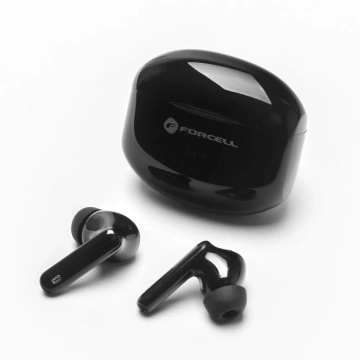Forcell F-Audio TWS Clear Sound Kabellose Kopfhörer Schwarz