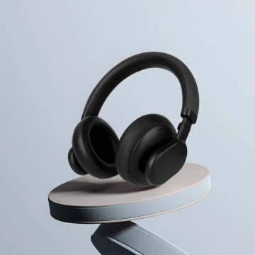 Бездротові накладні навушники Forcell F-Audio ANC Touch Beat чорного кольору